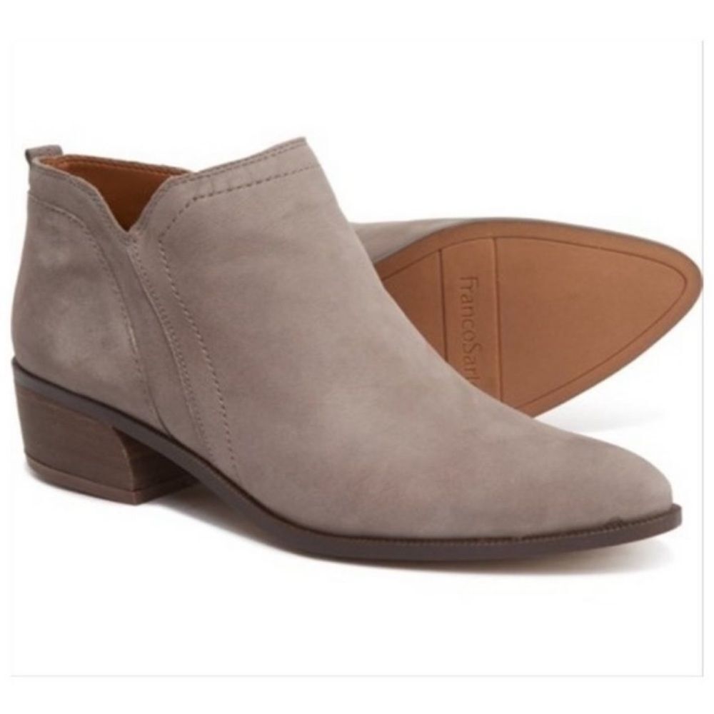 Franco Sarto Laslo Leather Booties Size 6